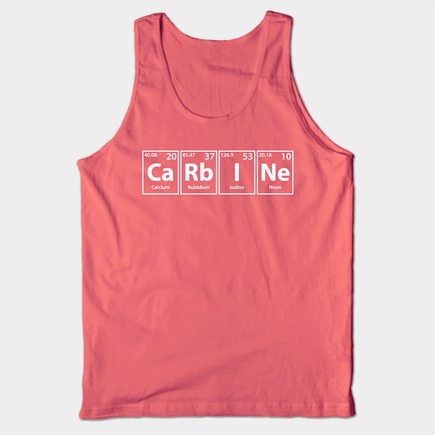 Carbine Elements Spelling Tank Top by cerebrands